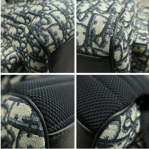 100% Authentic Dior Navy & Black Cloth Backpack - Picture 7 of 12